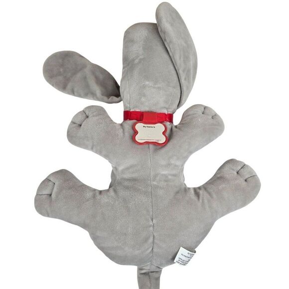 Gray Pound Puppies Huggable Plush Dog Toy Puppy Long Ears Tag - Picture 4 of 7